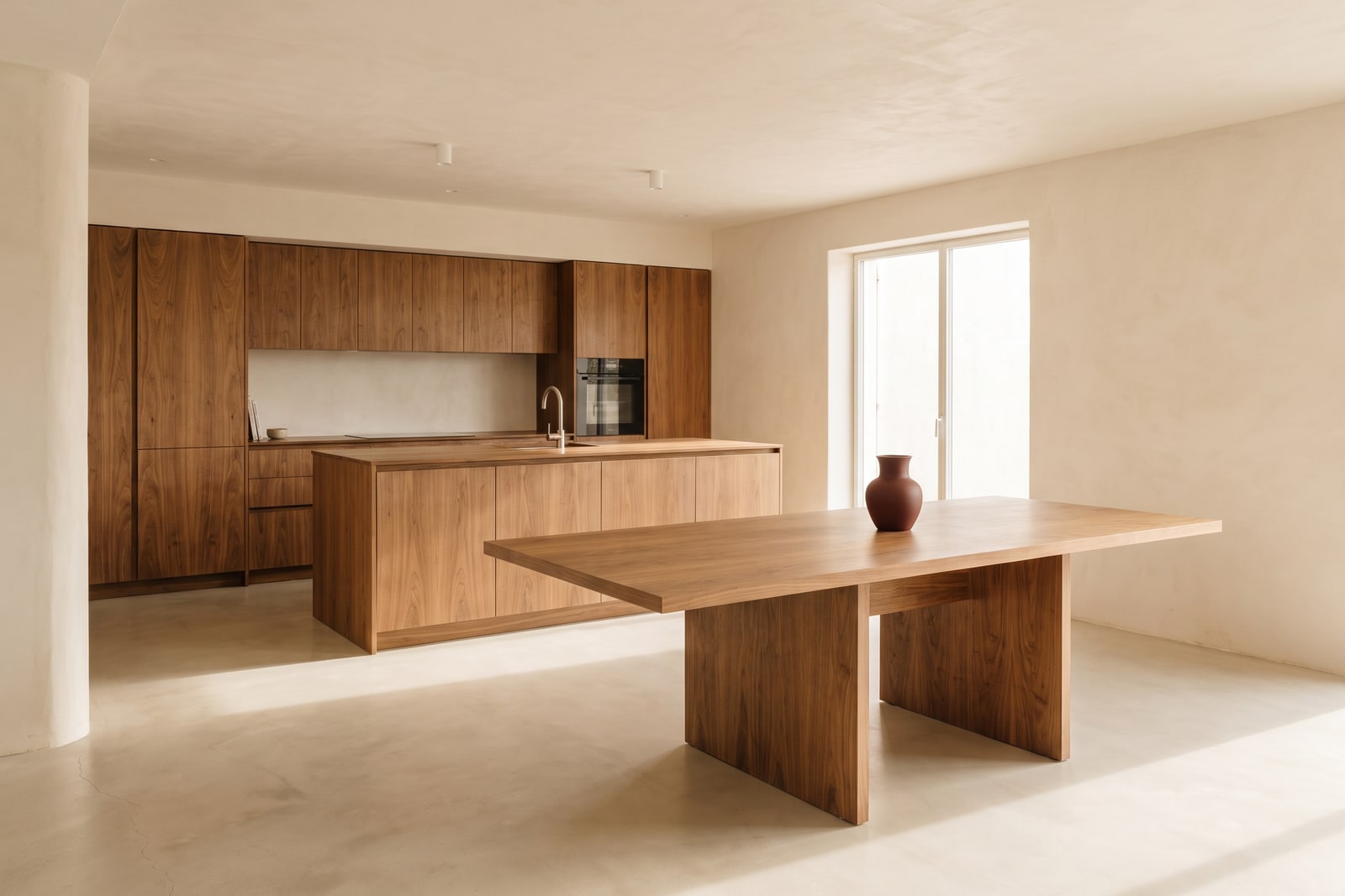 Open-Plan, One Material