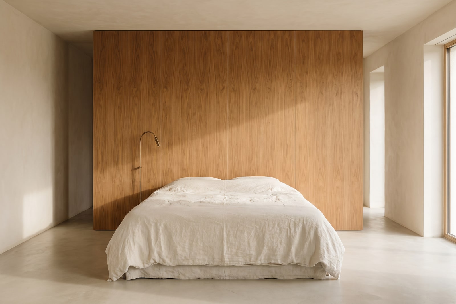 A Headboard in Natural Oak
